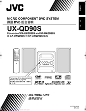 JVC UX-QD90SUS Instructions Manual