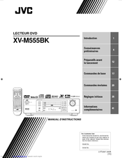 JVC XV-M555BK Manuel D'instructions