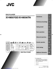 JVC XV-M557GDUB Instructions Manual