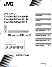Jvc XV-N210B Instructions Manual