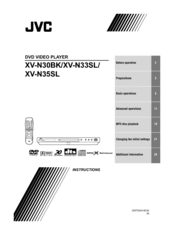 JVC XV-N35SL Instructions Manual