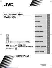 JVC XV-NK38SL Instructions Manual