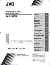 JVC XV-S200BK Instructions Manual