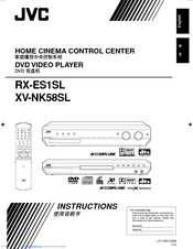 JVC RX-ES1SLSA Instructions Manual