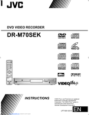 JVC DR-M70SEK Instructions Manual