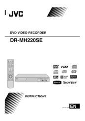 JVC DR-MH220SE Instructions Manual