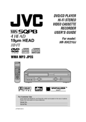 JVC HR-XVC21UC User Manual