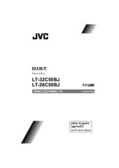 JVC InteriArt LT-26C50BJ Instructions Manual