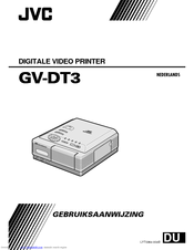 JVC GV-DT3 Gebruiksaanwijzing