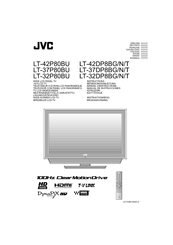 JVC Wide LCD Panel TV LT-32DP8BG/N/T Instructions Manual