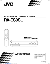 JVC RX-ES9SLEU Instructions Manual