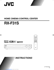 JVC RX-F31UF Instructions Manual