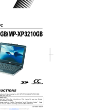 JVC MP-XP3210GB Instructions Manual