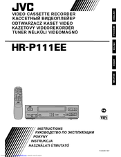 JVC HR-P111EE Instructions Manual