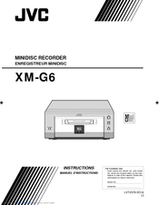 JVC XM-G6UB Instructions Manual
