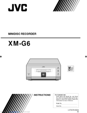 JVC XM-G6 Instructions Manual