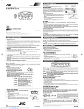 JVC RC-EX16A Instructions Manual