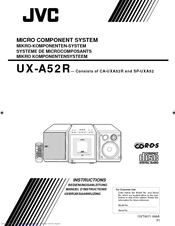 JVC CA-UXA52R Gebruiksaanwijzing