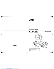 Jvc GY KA-HD250 Instructions Manual