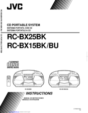 JVC RC-BX25BK Instruction Manual