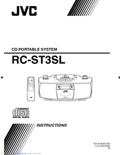JVC RC-ST3SL Instruction Manual