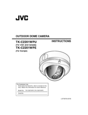 JVC TK-C2201WPE Instructions Manual