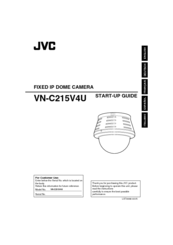 JVC VN-C215V4U - Fixed Ip Network Mini Dome Startup Manual