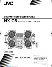 JVC HX-C6 - Twin GIGA Tube Audio System Instructions Manual