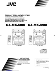 JVC CA-MXJ300 Instructions Manual