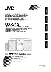 JVC SP-UXS15 Manual De Instrucciones