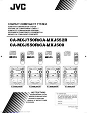 JVC CA-MXJ750R Instructions Manual