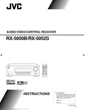 JVC RX-5052SEU Instructions Manual