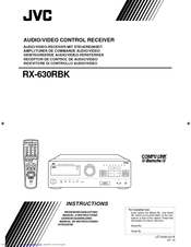 JVC RX-630RBK Instructions Manual