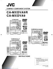 JVC CA-MXDVA9 Instructions Manual