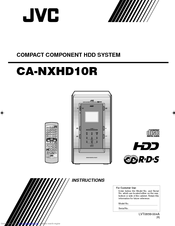 JVC CA-NXHD10R Instructions Manual