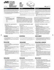 JVC CH-X1500RFJ Instructions Manual