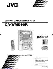 JVC CA-WMD90 Instructions Manual