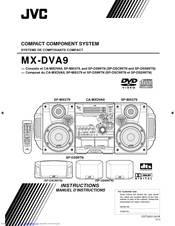JVC MX-DVA9R Instructions Manual