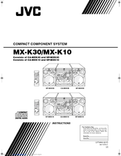 JVC MX-K30UB Instructions Manual