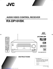 JVC RX-DP10VBKJ Instructions Manual
