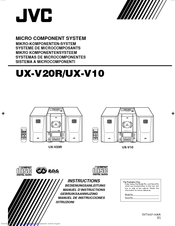 JVC UX-V20R/UX-V10 Instructions Manual