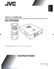 JVC KV-DT2000 Instructions Manual