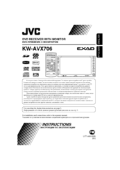 JVC KV-AVX706 Instruction Manual