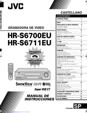 JVC HR-S6700EU Manual Del Instrucción