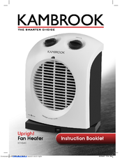 Kambrook KFH540 Instruction Booklet
