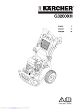 Kärcher G3200XH Operator's Manual