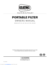Keating Of Chicago Portable Filter LB-165 Owner's Manual