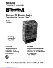 Kenmore 583 Owner's Manual