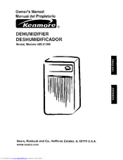 Kenmore 580.51300 Owner's Manual