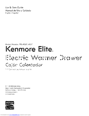 Kenmore 790.49990410 Use And Care Manual